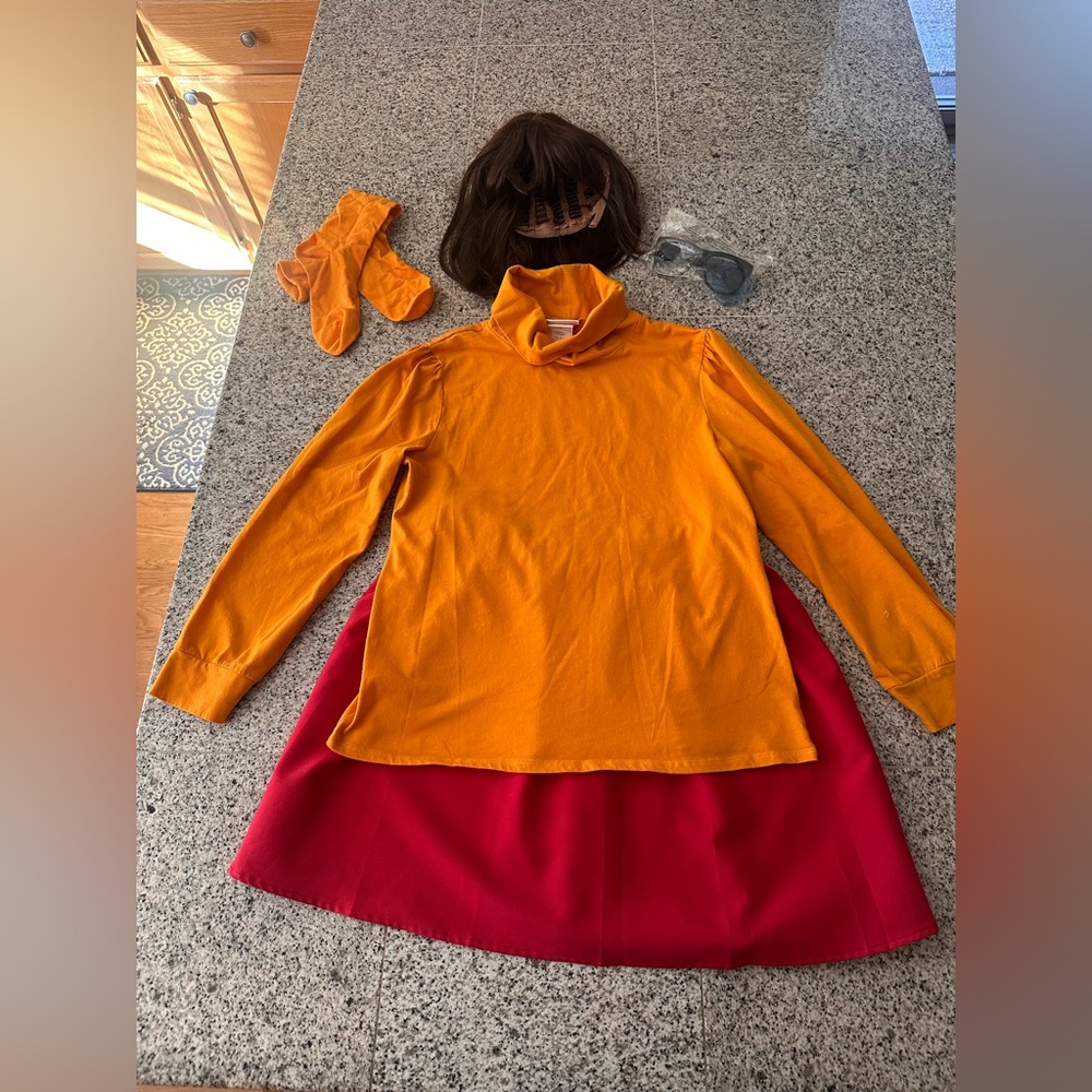 Scooby Doo Velma costume adult XL